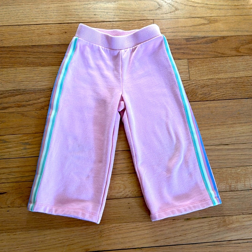 Wide leg Janie and Jack pick wide leg sweat-pant for toddler girl size 3T